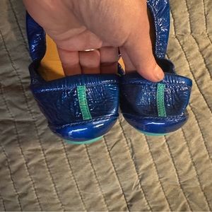 Blue sapphires Tieks size 7